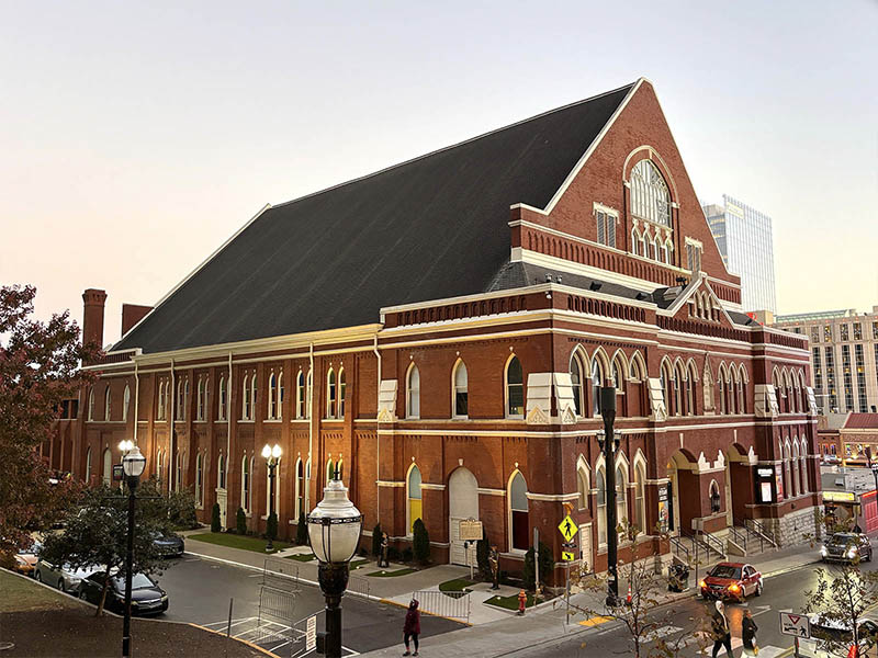 The Ryman Auditorium in Nashville