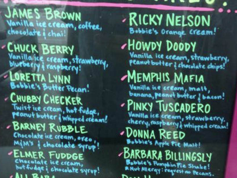 Bobbies Dairy Dip Shakes